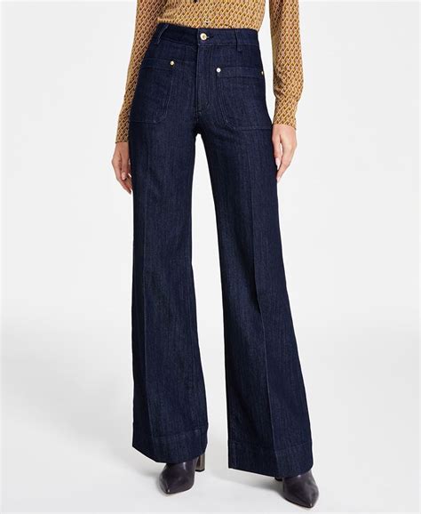 michael kors womens wide leg pants|Michael Kors pants size chart.